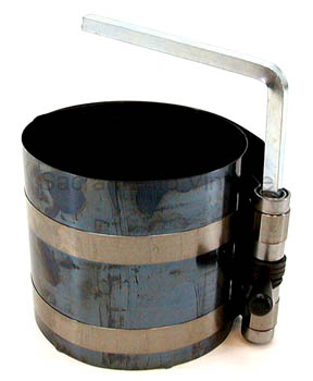 [00208-1] TOOL- Piston Ring Compressor 2-1/8" to 5"