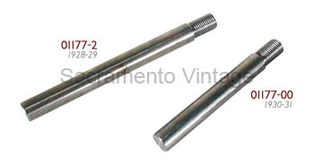 [01177-00] TOP MOUNTING STUDS 1930-31 PHAETON 7/16IN-20 THREAD, 3-15/16IN LONG