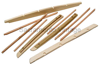 [01185-12] TOP WOOD KIT- CLOSED CAP PICKUP 1928-29