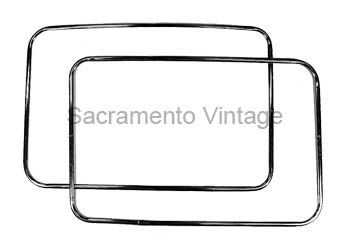 [08556] TRIM FOR OUTSIDE DOOR- S/S 1956