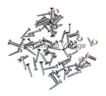 [06373-28] TRIM SCREW SET-COUPE 1938-39