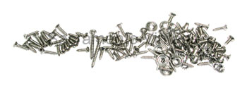 [08557-3] TRIM SCREWS ALL PHILLIPS HEAD 1957-60