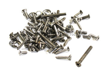 [00995-10-SS] INTERIOR  PHILLIPS TRIM SCREWS- STAINLESS COUPE 1928-29