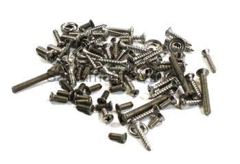 [00995-28-SS] INTERIOR  PHILLIPS TRIM SCREWS- STAINLESS / TUDOR SEDAN 1930-31