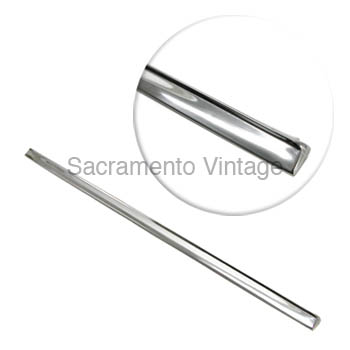 [498100-6] TRIM- FRONT DOOR S/S (LH) 49-5O 4 DOOR SEDAN