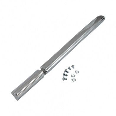 [08555-2] TRIM- GLOVE BOX DOOR- 1951-52 CHROME