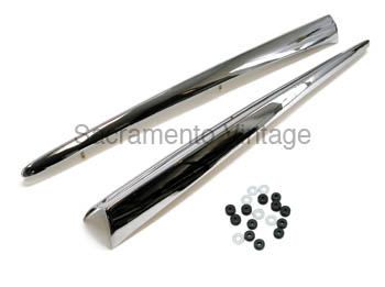 [498101] TRIM- TAIL LAMP SPEARS 1951 Chrome PASSENGER CAR