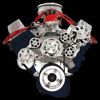 [BLT-14625] TRU TRAC SERPENTINE SYSTEM 429/460 FORD NO A/C, NO POWER STEERING