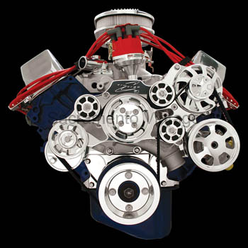 [BLT-14605] TRU TRAC SERPENTINE SYSTEM 429/460 FORD NO A/C, WITH POWER STEERING