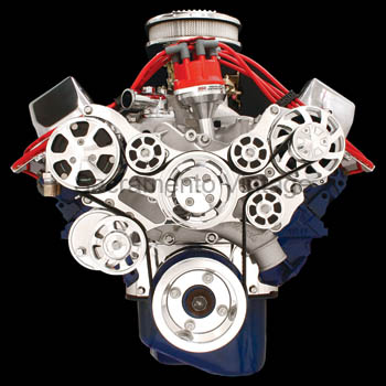 [BLT-14620] TRU TRAC SERPENTINE SYSTEM 429/460 FORD WITH A/C, NO POWER STEERING