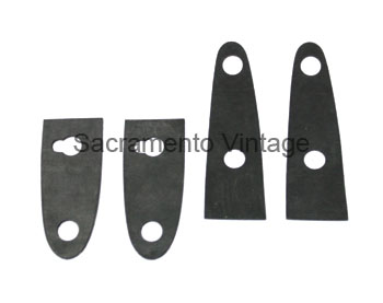 [06472-1] TRUNK HINGE PADS SEDAN HUMPBACK (4) 1937