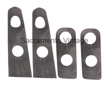 [498420] TRUNK HINGE PADS- CAR 1950