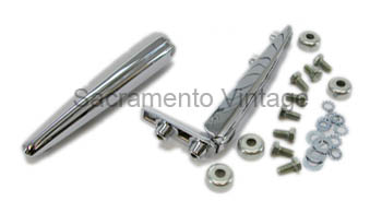 [498425] TRUNK HINGES- CAR / CHROME 1950