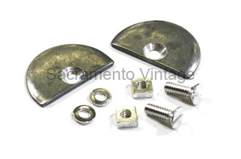 [01105-0] TRUNK LID ALIGNMENT DISCS 1928-31 LOWER