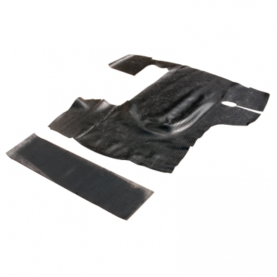 [498439] TRUNK MAT- COUPE & CONVERTIBLE- black 1949-50 