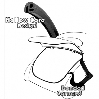 [06484-8] TRUNK LID SEAL- (HC) bonded SEDAN 1941-48 hollow core