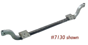 [07131] TUBE AXLE 1957-60 2 INCH DROP