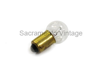 [00723-12] TURN SIGNAL BULB 12-volt (for 723 chrome rim  lamps) WEDGE BASE