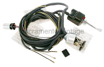 [00724-5-2] TURN SIGNAL HARNESS- TWO BULB HEADLIGHTS W/O COWL LAMPS 1928-31