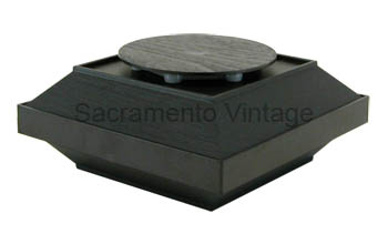 [02351-6] Hankscraft Display Turntable -  BLACK 6-1/2" x 6-1/2"
