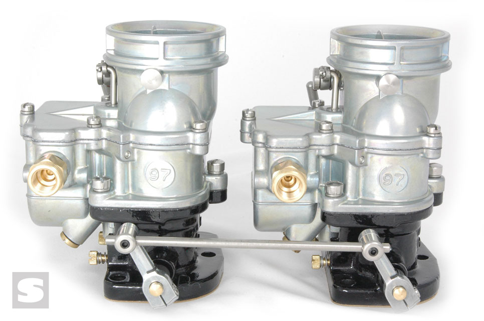 [05897-102] TWO STEP DUAL CARB LINKAGE KIT 4-3/4" CENTERS