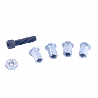 [08417-8] Tailgate Handle Mounting Plate Crush Nuts - 1964-72 Ford Trucks- 1966-77 Ford Bronco