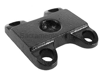 [00054-3] U BOLT PLATE FRONT 1928-34 MOUNTS UNDER SPRING