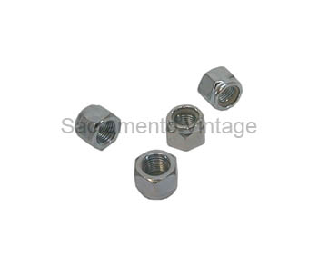 [00054-4] U-BOLT NUTS - SET OF 4 - 1928-34 NYLOC-SELF LOCKING 1/2-20