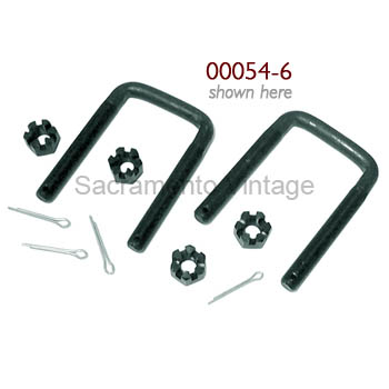 [00052-6] U-BOLT SET ROUND FRONT 1928-31