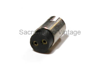 [03926] DOUBLE CONTACT BULB SOCKET- UNIVERSAL  .69" DIAMETER X 1.36" OVERALL LENGTH