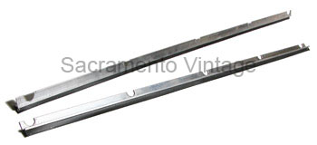 [00954-3] DOOR GLASS RUBBER ANTI-RATTLE & RETAINER-  TUDOR,REAR 1928-31 30 INCHES LONG