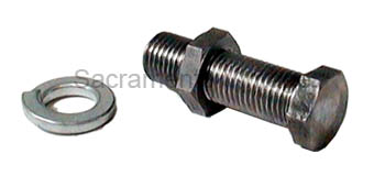 [00822-3] ADJUSTING BOLT & NUT FOR UPPER RACE  1929-31
