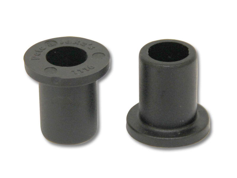 [11290] FRONT SHACKLE BUSHINGS- (2) URETHANE  11/16" OD  w/ 1/2" BORE  1928-31