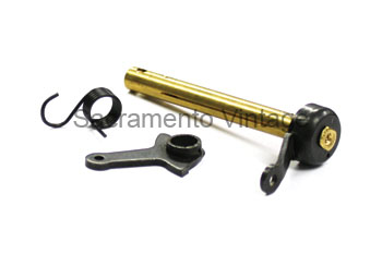 [03743-10] VAPORIZER CHOKE SHAFT AND LEVER ASSEMBLY 1926-27 ALSO FOR NH