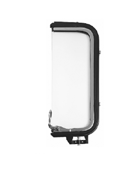 [08476-56-1] VENT WINDOW ASSEMBLY- 1956 LEFT CLEAR WITH SEAL AND LEVER