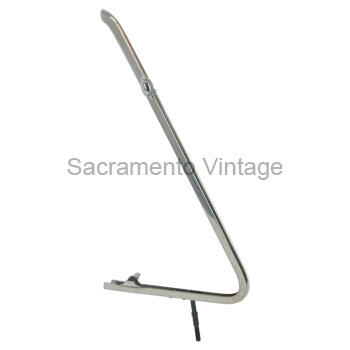 [08477-3] VENT WINDOW FRAME R.H 1953-55 POLISHED STAINLESS
