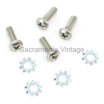 [08478-4] VENT WINDOW FRAME SCREWS- 1956