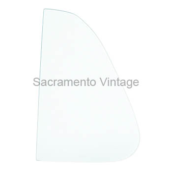 [16005] VENT WINDOW GLASS- clear 1948-52
