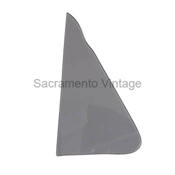 [16006-S] VENT WINDOW GLASS- smoke 1953-55