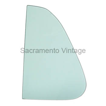 [16005-T] VENT WINDOW GLASS- tinted 1948-52