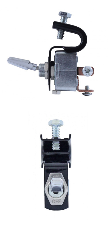 [17515] VINTAGE CLAMP-ON UNDER DASH SWITCH ON-OFF
