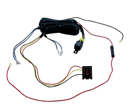 [13200-24] VINTAGE FOG LIGHT WIRING KIT WITH RELAY FOR 12 VOLT SYSTEMS