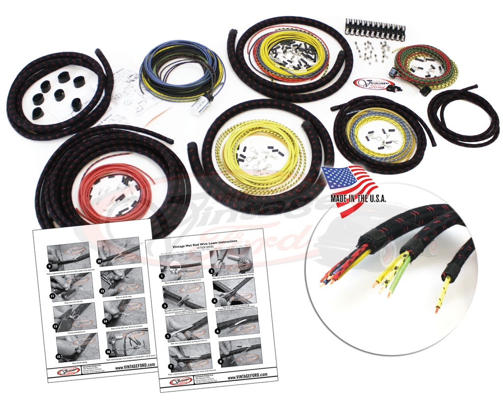 [17500] ​VINTAGE HOT ROD WIRING KIT