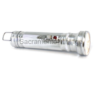 [FL1940] VINTAGE LED FLASH LIGHT WITH MORSE CODE BUTTON & ADJUSTABLE BEAM