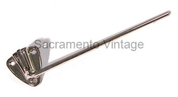 [498641] VISOR BRACKET- 49-51 Chrome L or R CONV / 51 VICKY / ALL MERC SEDANS