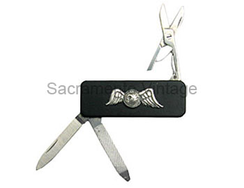 [02663-9004] VON DUTCH POCKET KNIFE 2-1/2 LONG -Licensed- Blade, File, Scissors