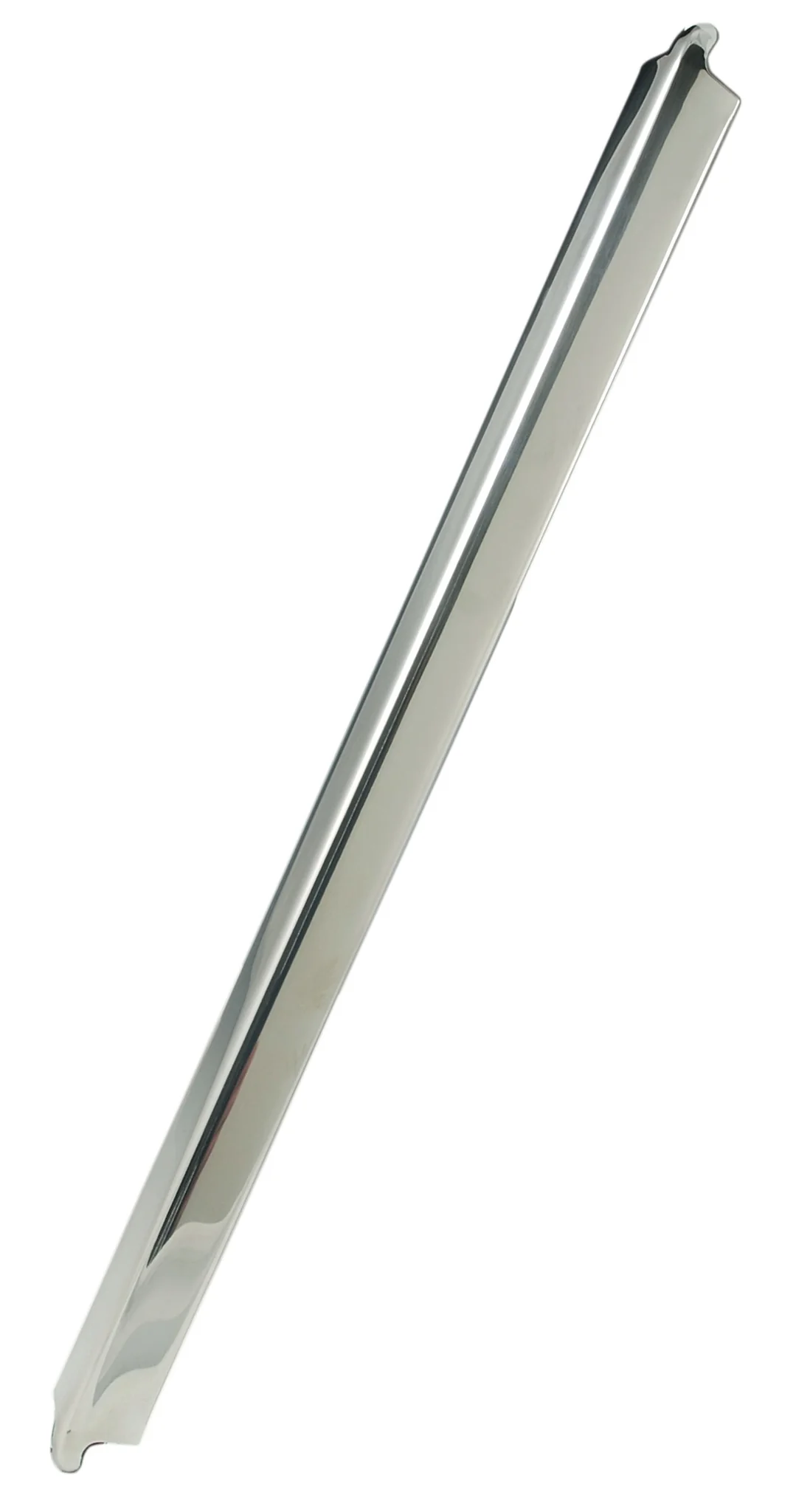 [06274-40] W/S DIVISION BAR- 1940 & 40-47 PU STAINLESS WITH BACKING PLATE