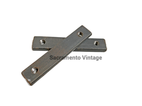 [00854-6] W/S POST STANCHION BACKING PLATES 1928-29 SET OF 2