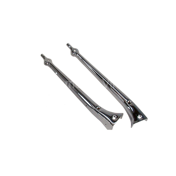 [00854-5] W/S POSTS POLISHED STAINLESS STEEL ROADSTER 1928-29