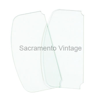 [00865-10] W/WING GLASS- plain Coupe/Tudor 1928-29